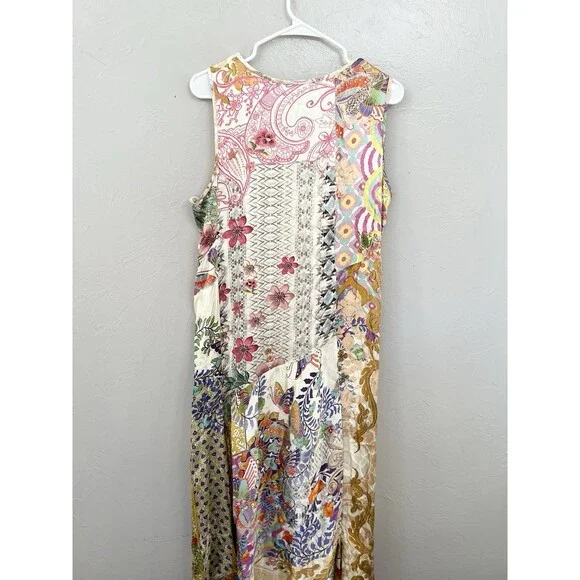 Johnny Was Multicolor Floral Maxi Dress - Picture 9 of 9